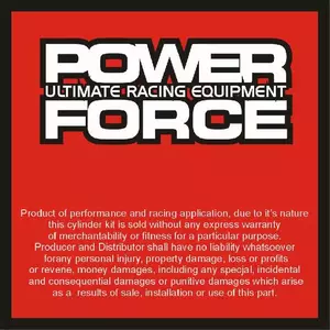 "Power Force" variatoriaus skriemuliai 23x17,8 14g - PF 10 040 0015