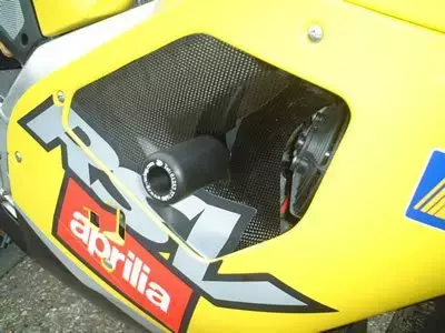 Crashpads Classic R&G Racing Aprilia RSV Mille 01-03 RSVR Carenado superior negro - CP0002BL