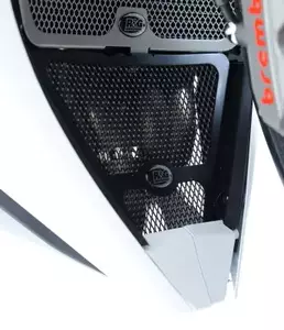 Tapa del colector de escape R&G Racing Honda CBR 1000RR 12-16 negro - DG0006BK