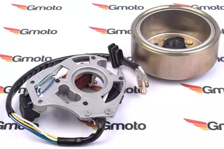 Stator + roue magnétique bougie d'allumage Kinroad-4