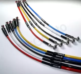 Venhill opletený spojkový kábel čierny - K01-3-032/P-BK