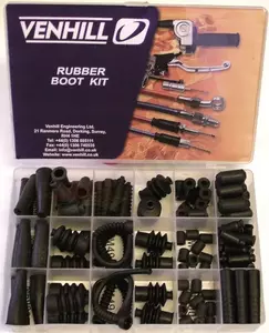 "Venhill" guminių kabelių apsaugų rinkinys - BOOT