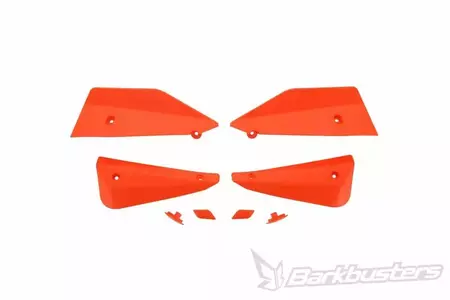 Deflettori manubrio Barkbusters kpl arancione-1