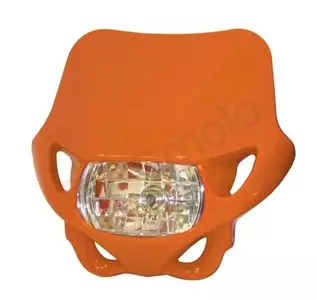 Lampa przednia owiewka pomarańczowa 12V/55W - YM-3243-ORANGE