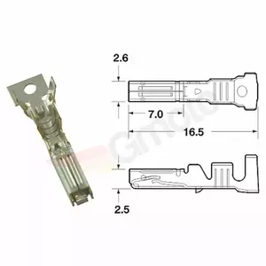 Konektor żeński 0,85mm/1,25mm - 1221A0241