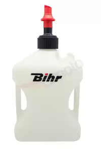 Bidon d'essence BIHR Home Track homologué TÜV blanc 10L - JT810