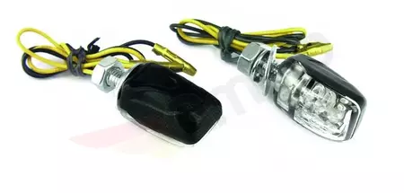 Kierunkowskaz LED mini uniwersalny karbon-1