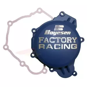 Couvercle d'allumage BOYESEN Factory Racing bleu Yamaha YZ65 - SC-30L