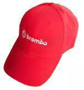 Brembo baseball-lippis punainen - 99000530