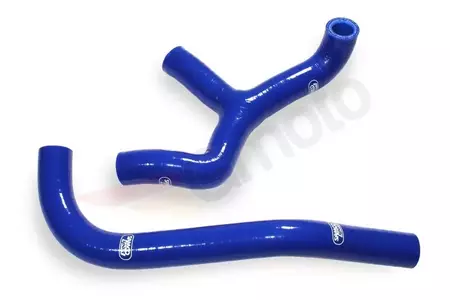 Zestaw silikonowych węży do chłodnicy Samco niebieski - KTM-65-BL