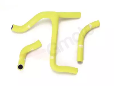 Zestaw silikonowych węży do chłodnicy Samco żółty - KAW-78-YW