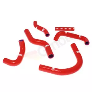 Zestaw silikonowych węży do chłodnicy Samco czerwony - HON-96-RD