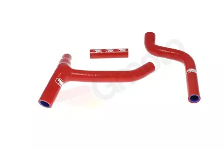 Samco silikone-køleslangesæt rød - HON-95-RD