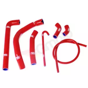 Set di tubi in silicone per radiatore Samco rosso - DUC-23-RD