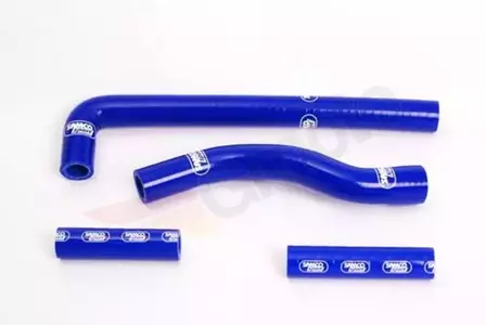 Set di tubi per radiatore in silicone blu Samco - YAM-16-BL