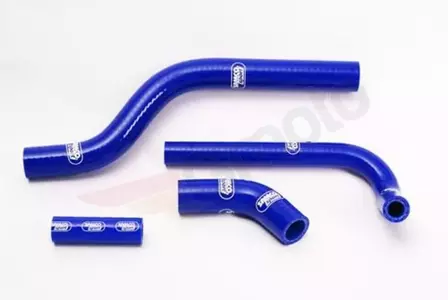 Set di tubi per radiatore in silicone blu Samco - SUZ-10-BL
