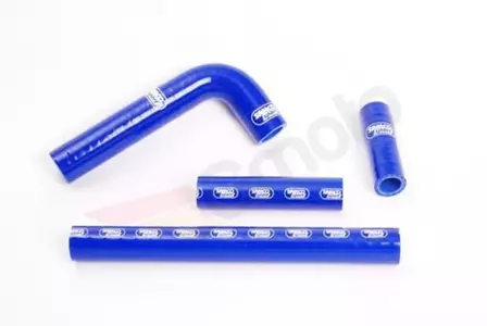 Juego de mangueras de radiador de silicona azul Samco - YAM-15-BL