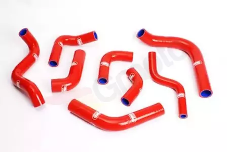 Zestaw silikonowych węży do chłodnicy Samco czerwony - DUC-10-RD