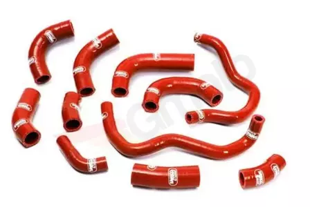 Set di tubi in silicone per radiatore Samco rosso - HON-10-RD