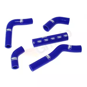 Комплект сини силиконови маркучи за радиатора Samco - YAM-50-BL