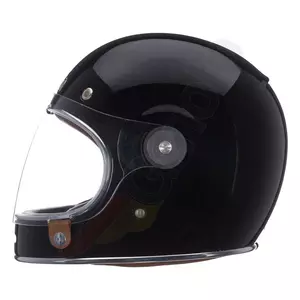 Bell Bullitt Solid gloss black S motociklistička kaciga koja pokriva cijelo lice-4