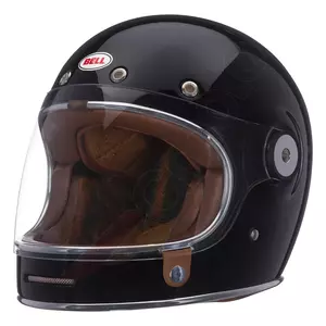 Bell Bullitt cască de motocicletă integrală Bell Bullitt negru lucios solid M