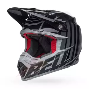 Kask motocyklowy enduro Bell Moto-9S Flex Sprint black/grey S-1