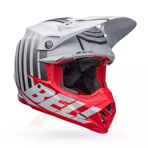 Kask motocyklowy enduro Bell Moto-9S Flex Sprint white/red M-2