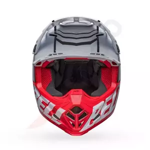 Kask motocyklowy enduro Bell Moto-9S Flex Sprint white/red M-3