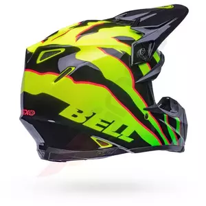 Kask motocyklowy enduro Bell Moto-9S Flex Claw black/green S-5