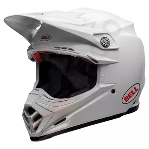 Kask motocyklowy enduro Bell Moto-9S Flex white S - MOTO9S-F-SOL-90-S