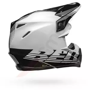 Kask motocyklowy enduro Bell Moto-9 Mips Louver black/white L-5