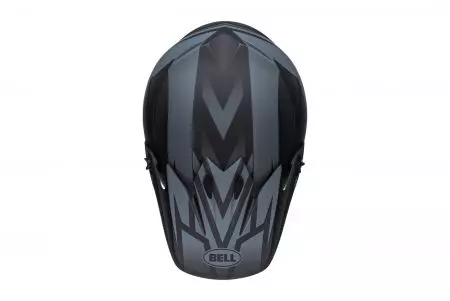 "Bell MX-9 Mips Disrupt mat" juodos/anglies spalvos L enduro motociklininko šalmas-7