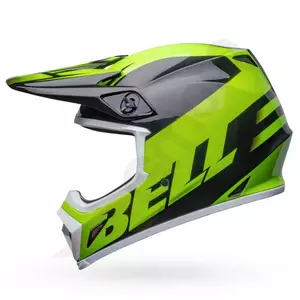 Kask motocyklowy enduro Bell MX-9 Mips Disrupt black/green S-4
