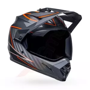 "Bell MX-9 Adventure Mips Dalton" juodas/oranžinis M enduro motociklininko šalmas-2
