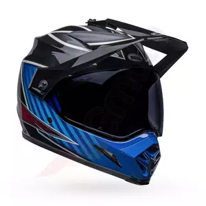 Kask motocyklowy enduro Bell MX-9 Adventure Mips Dalton black/blue S-2