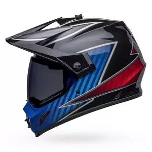 Kask motocyklowy enduro Bell MX-9 Adventure Mips Dalton black/blue S-4