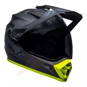 Kask motocyklowy enduro Bell MX-9 Adventure Mips Stealth camo mat black/hi-viz M-2