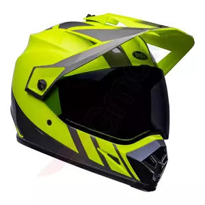 Bell MX-9 Adventure Mips Mips dash hi-viz galben/grișu S cască de motocicletă enduro-2