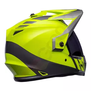 Kask motocyklowy enduro Bell MX-9 Adventure Mips dash hi-viz yellow/grey M-5