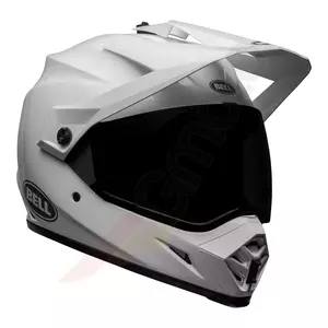 Capacete Bell MX-9 Adventure Mips Solid white M para motas de enduro-2