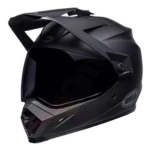 Bell MX-9 Adventure Mips mat schwarz S Enduro Motorradhelm - MX9ADV-M-SOL-01F-S