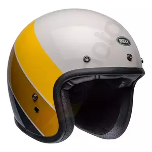 "Bell Custom 500 Rif" smėlio/geltona XL atviro veido motociklininko šalmas - C500-RIF-65-XL
