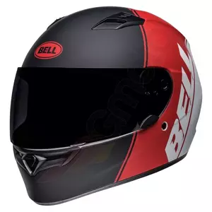 Kask motocyklowy integralny Bell Qualifier Ascent mat black/red S-1