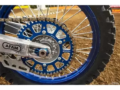 Zadné reťazové koleso Aluminium Ultra-Light SRS520 50z modré Scar-3