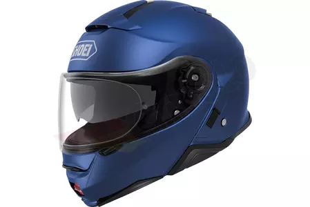 Capacete Shoei Neotec II Matt Blue Metallic M para motociclistas - 12.06.029.4