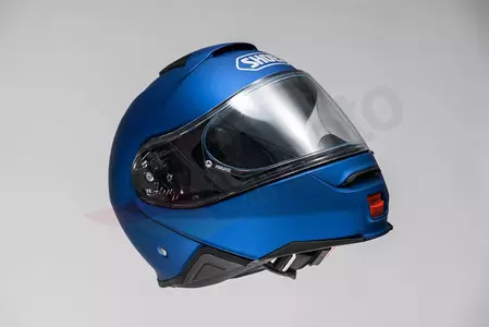 Capacete Shoei Neotec II Matt Blue Metallic L para motociclistas-2