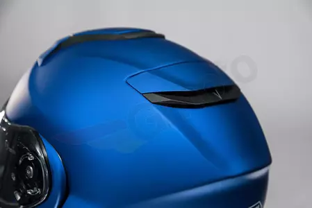 Shoei Neotec II Matt Blue Metallic L moottoripyöräilykypärä leukakypärä-3