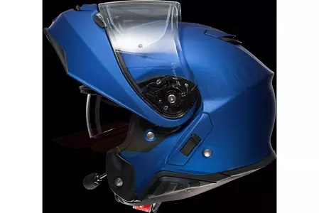 Shoei Neotec II Matt Blue Metallic L moottoripyöräilykypärä leukakypärä-5