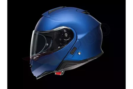 Casco Shoei Neotec II Matt Blue Metallic XL para moto mandíbula-6